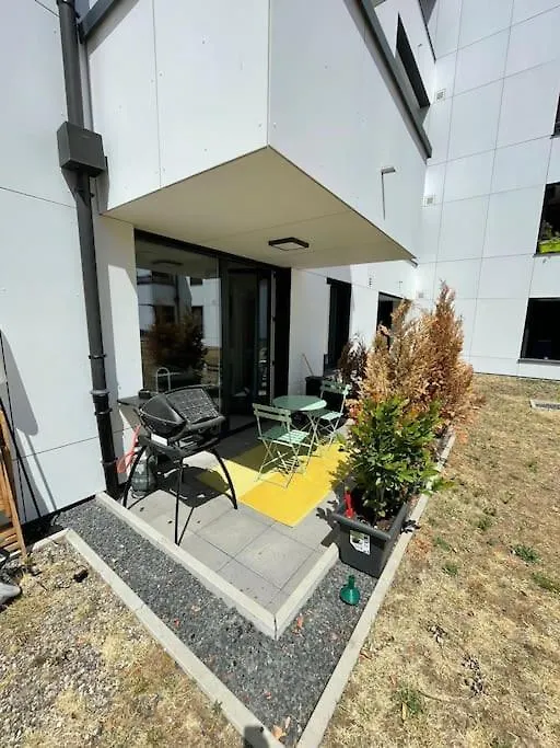 Lux 1 Bedroom Flat In Center With Parking&Terrace-5 Lüksemburg Daire